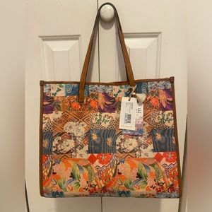 Johnny was leather handbag